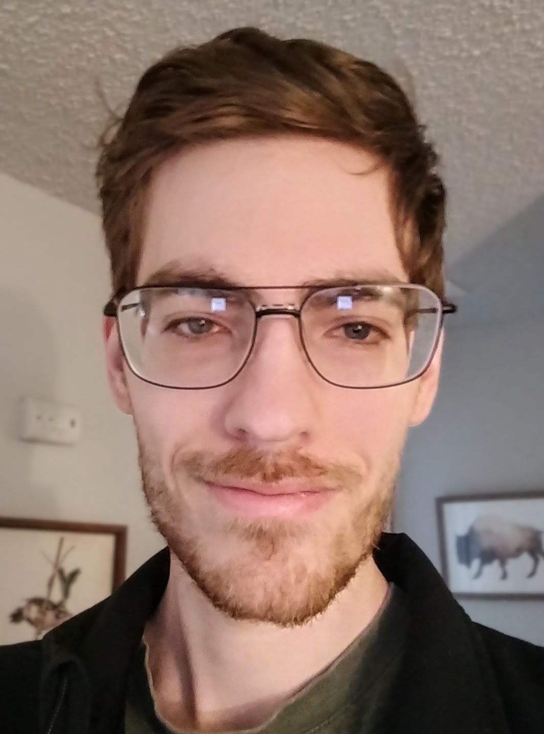 Grant smiling